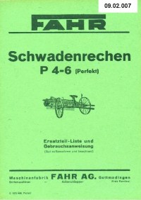 Schwadenrechen P 46