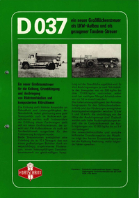LKW-Aufbau- und Traktor-Aufsattelstreuer D 037