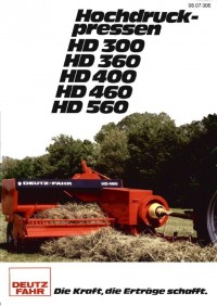Hochdruckpressen HD 560