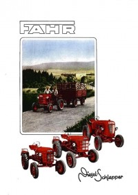 FAHR-Traktoren-Prospekt