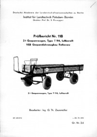 2 t-Gespannwagen T 114
