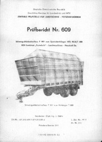 Schwerguthäckselaufbau F 997 zum HTS 90.04/T 088