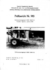 Elektro- Pumpenaggregat AGRO 188-70/31