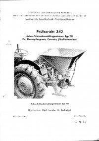 Anbau-Schleuderraddüngerstreuer Typ 721