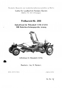 Aufladeband für Rübenblatt T 275 (T 273)