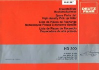 Hochdruckpresse HD 300