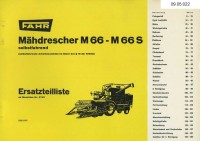 Mähdrescher M 66 S